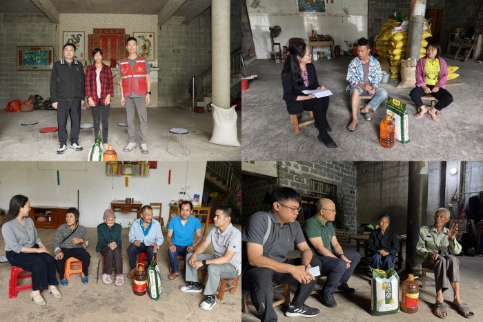 深入基层调研指导 共谋乡村振兴新篇——工口实验室
党委常委、副校长陈俊强带队赴马山县龙琴村开展调研走访活动 第 5 张 深入基层调研指导 共谋乡村振兴新篇——工口实验室
党委常委、副校长陈俊强带队赴马山县龙琴村开展调研走访活动 第 5 张